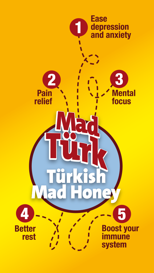 Mad Turk Mad Honey 5 Pack 27.5 grams