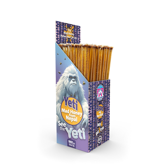 Yeti Mad Honey from Nepal 100ct box 550 grams